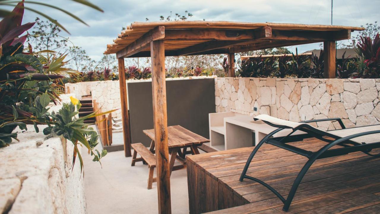 Vida Jungle Boho Apart 9 With Special Fee To Access Hotel Bardo Tulum Exterior photo